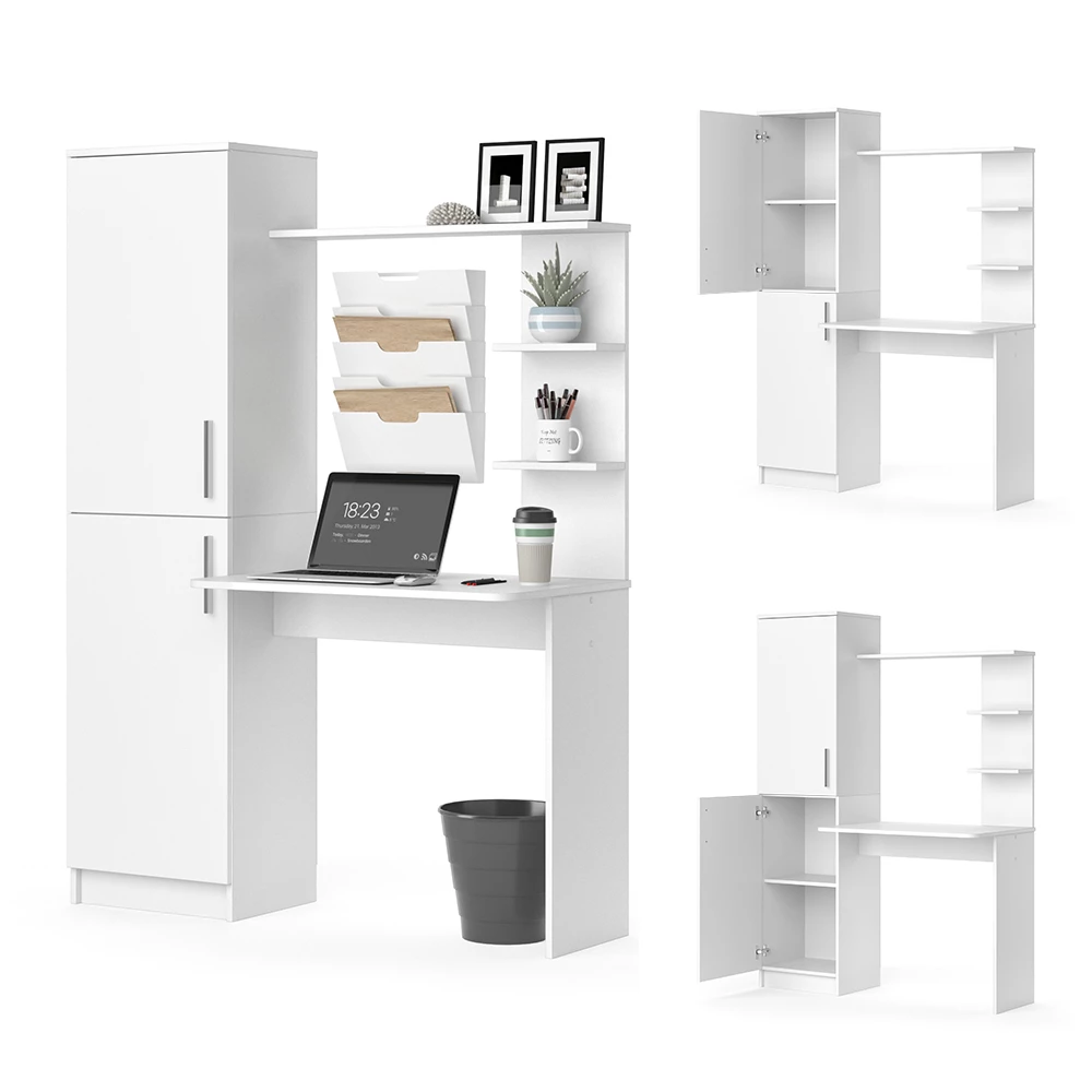 Vicco Bureau Blanc 122.9x52cm, Tessa