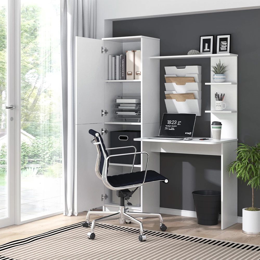 Vicco Bureau Blanc 122.9x52cm, Tessa