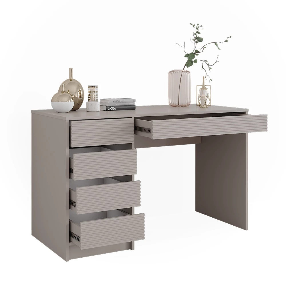 Vicco Dressing table Cashmere 120 cm without mirror, Sherry