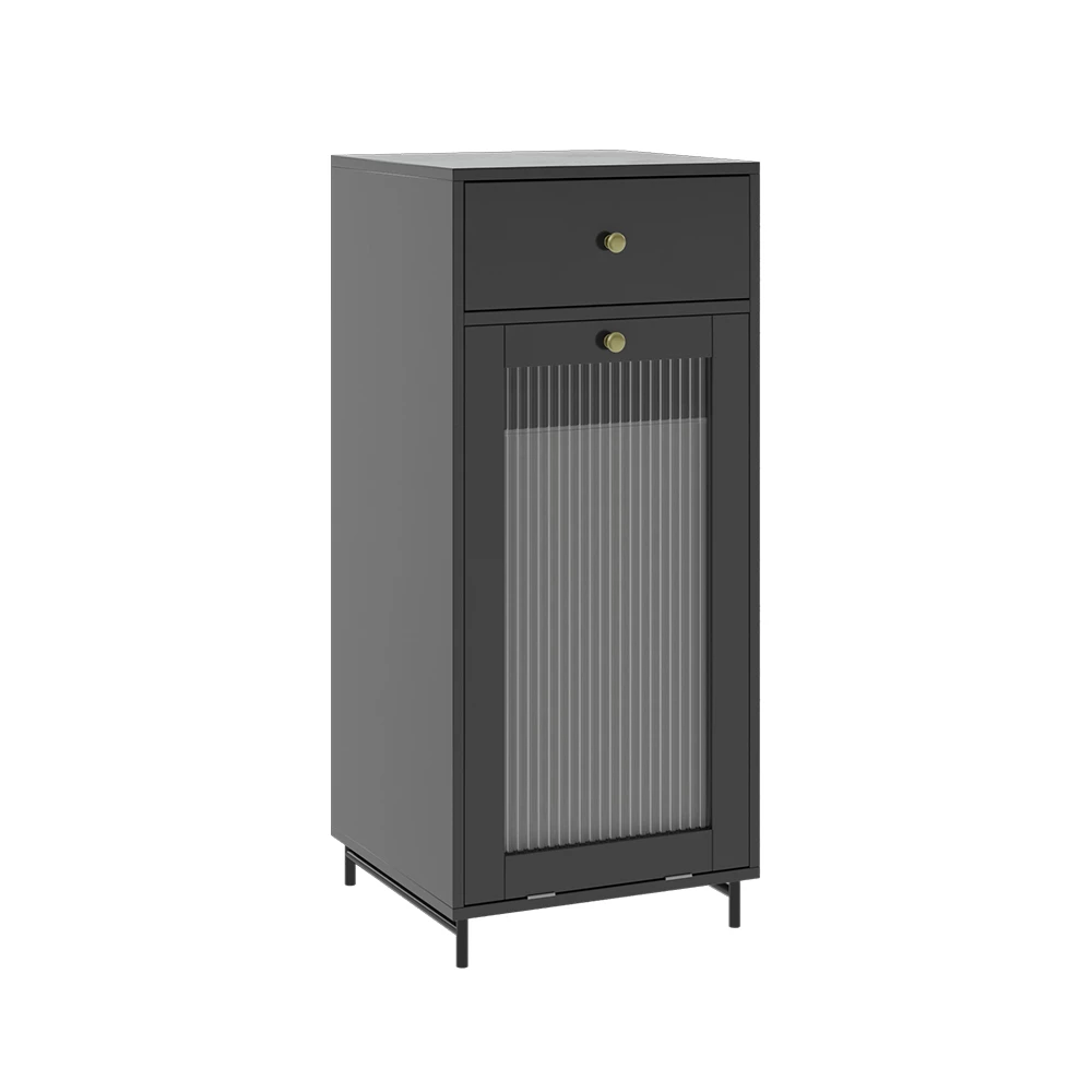 Vicco Midischrank Grau 40 x 96 cm, Malte