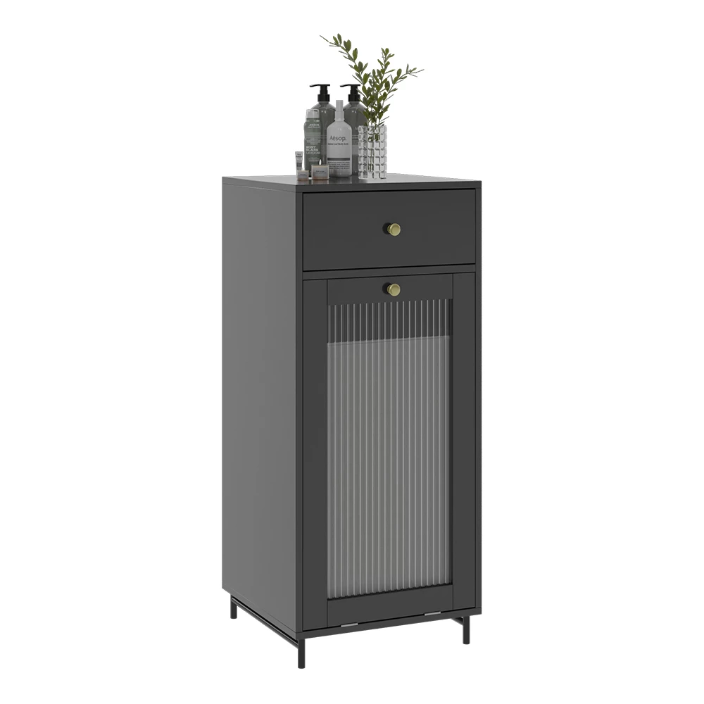 Vicco Midischrank Grau 40 x 96 cm, Malte