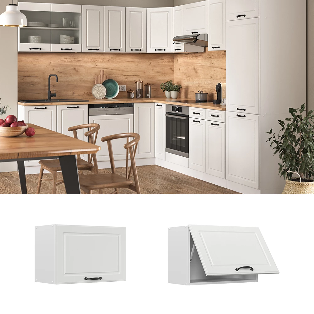 Vicco Seinäkaappi Valkoinen maalaistalo 60cm, R-Line