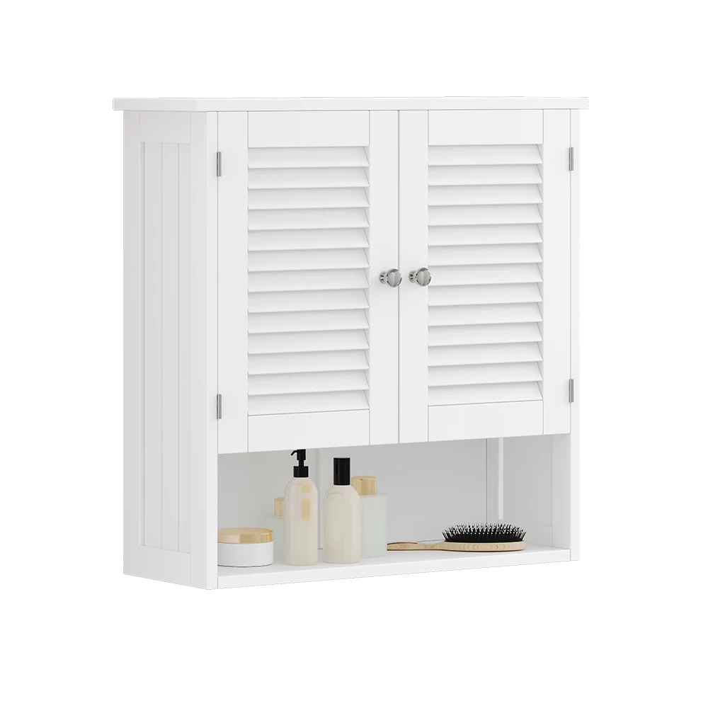 Vicco Hängeschrank "Riad", Weiß, 60 x 66 cm mit 2 Türen