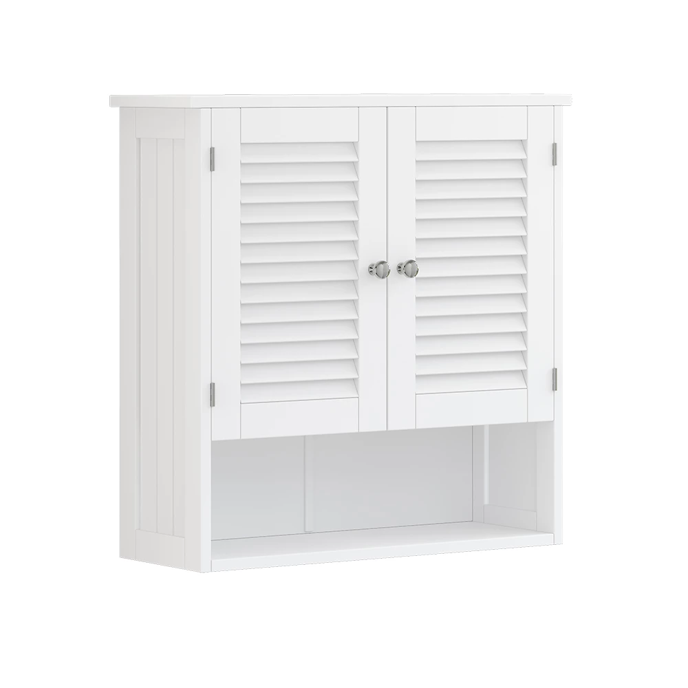Vicco Hängeschrank "Riad", Weiß, 60 x 66 cm mit 2 Türen