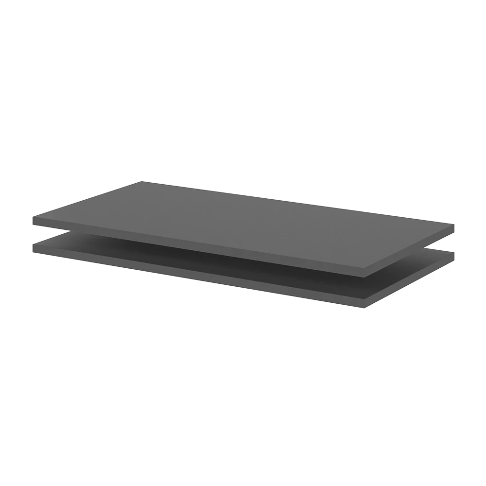 Vicco Scaffale "Claus", Antracite, Set di 2