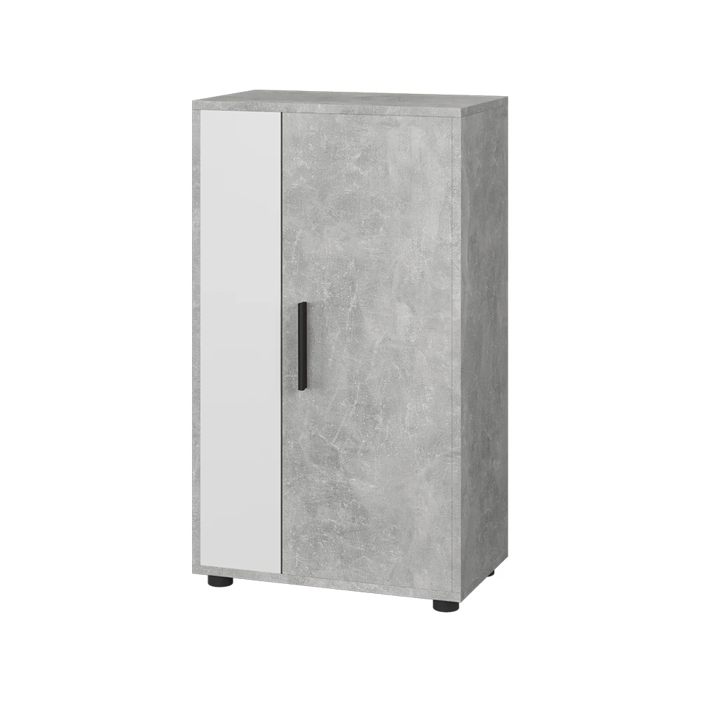 Vicco Lipasto Betoni/valkoinen 50.1x87.3 cm 2 lokeroa, Berno