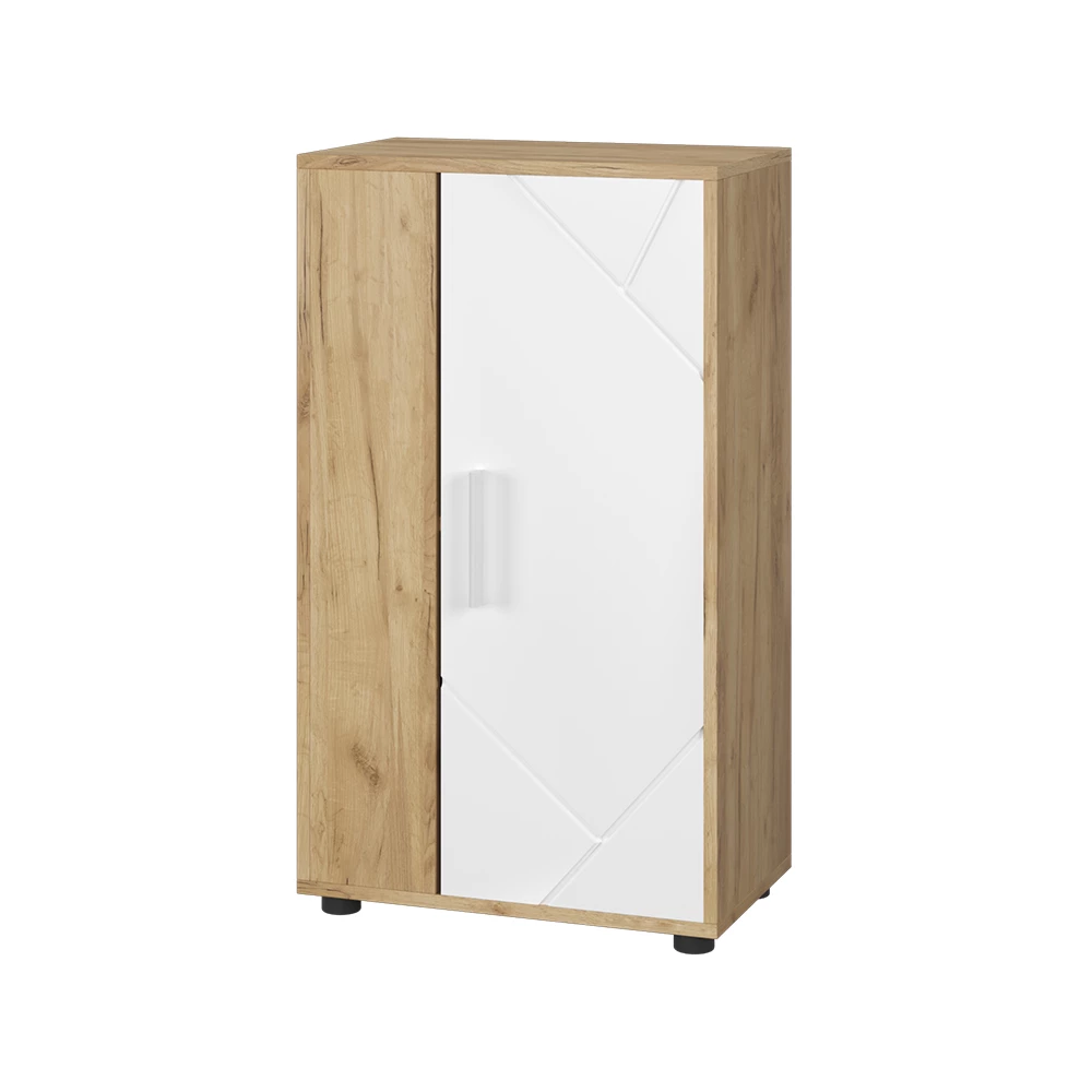 Vicco Lipasto Goldkraft tammi/valkoinen 50.1x87.3 cm 2 lokeroa, Berno