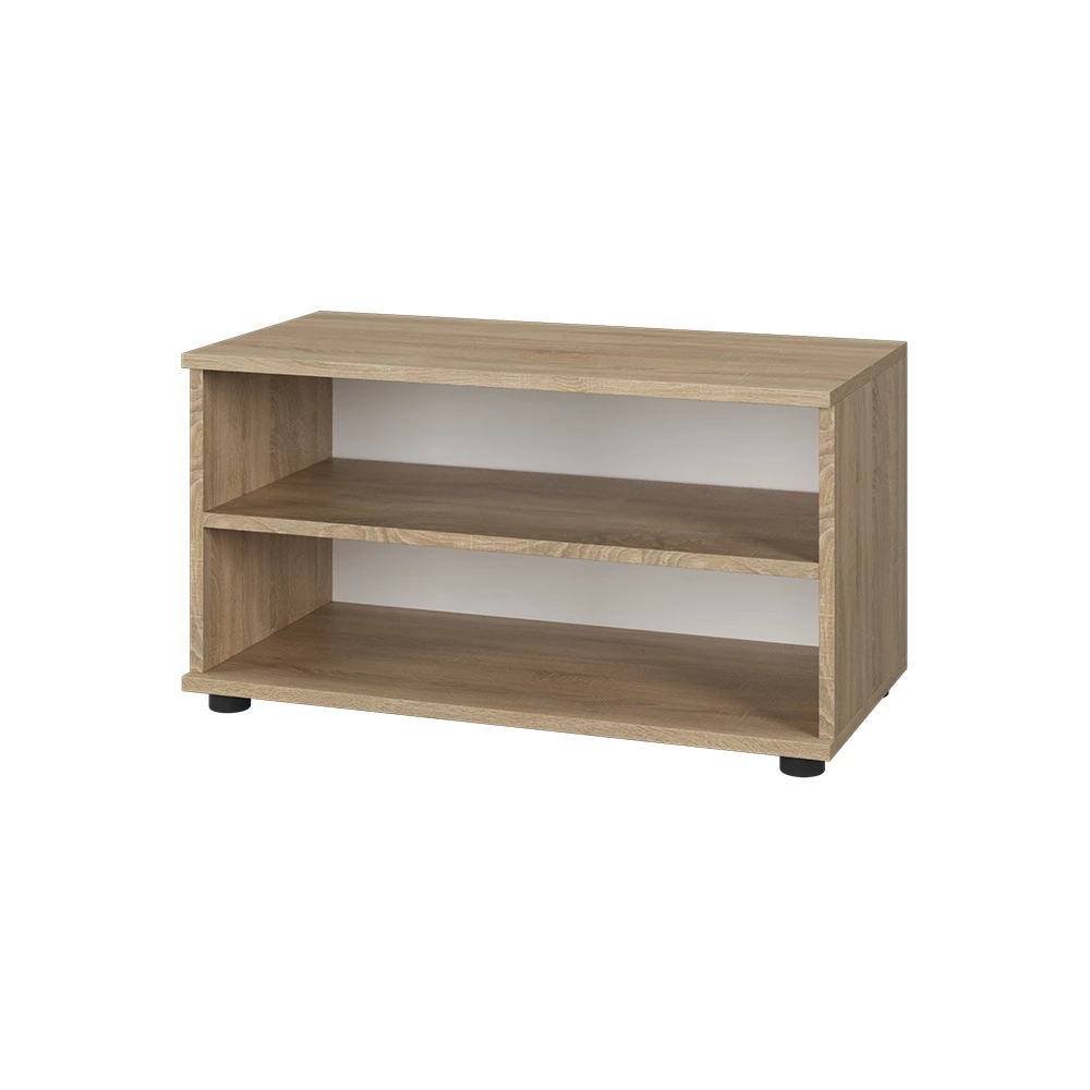 Vicco Wohnzimmerschrank Sonoma 70.8 x 38.9 cm mit 2 Fächern, Berno