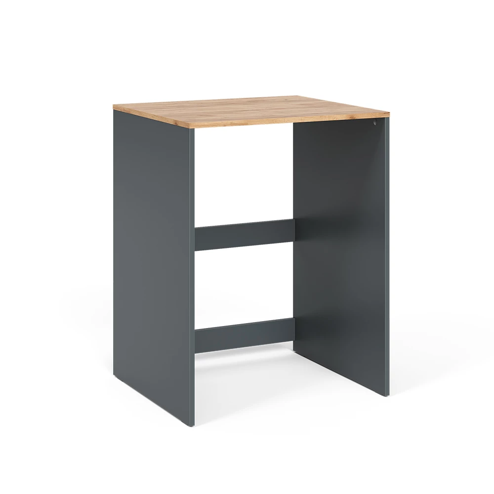 Vicco Mobile lavatrice "Viktor", Antracite/quercia dorata, 68 x 88.2 cm