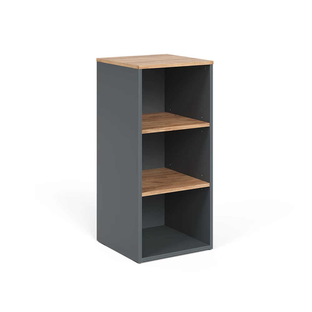 Vicco Midischrank "Viktor", Anthrazit/Goldkraft Eiche, 40.2 x 88.2 cm