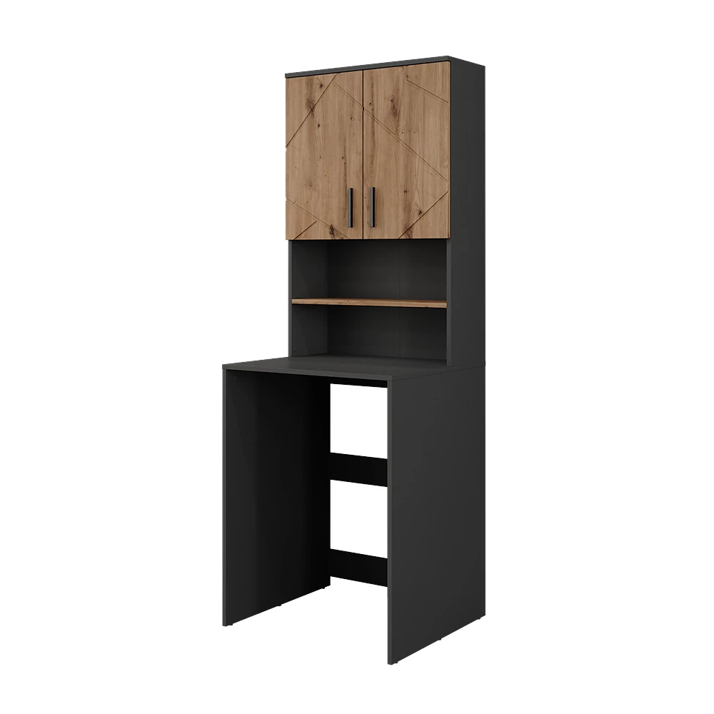 Vicco Armoire machine à laver Anthracite 68x88.5cm 2 pièces, Irma