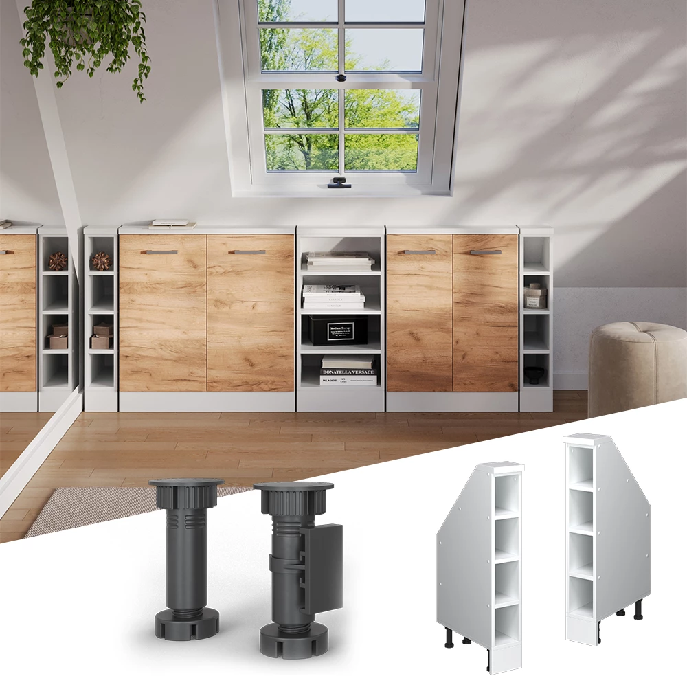 Vinokattokaappi in Valkoinen on white background