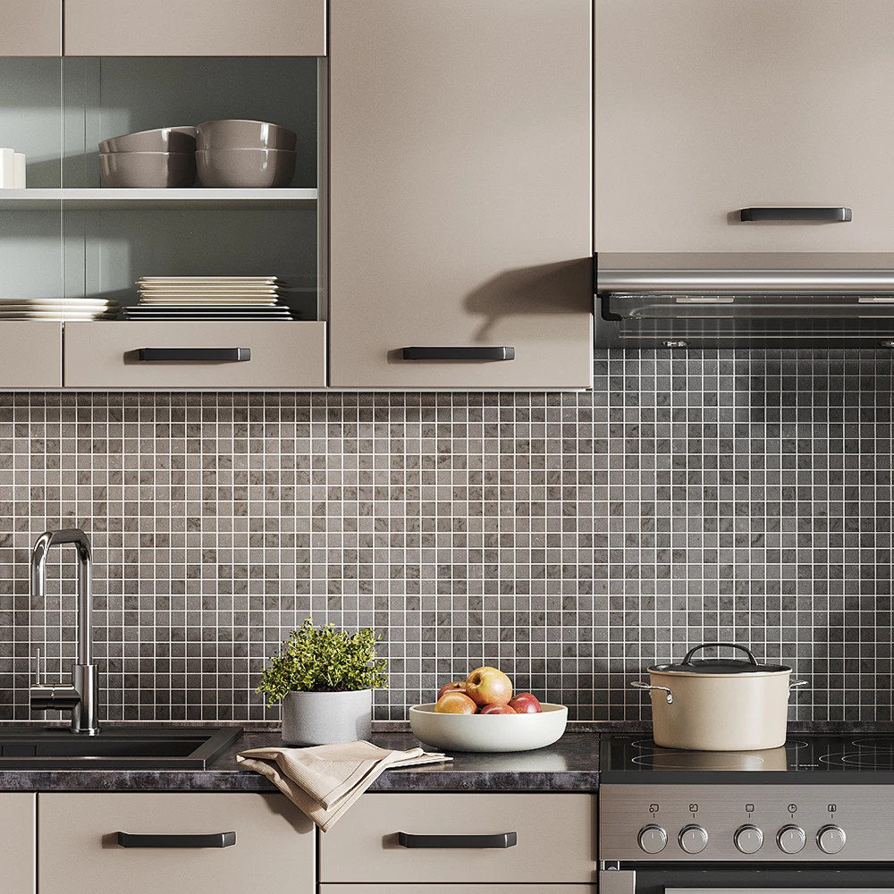 Cuisine Intégrée Vicco – Bloc Raul 240cm – Couleur Anthracite Et Chêne – Moderne Et Fonctionnelle