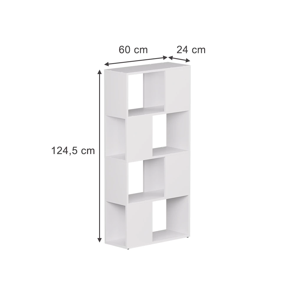 Séparation de pièce en Blanc sur fond blanc