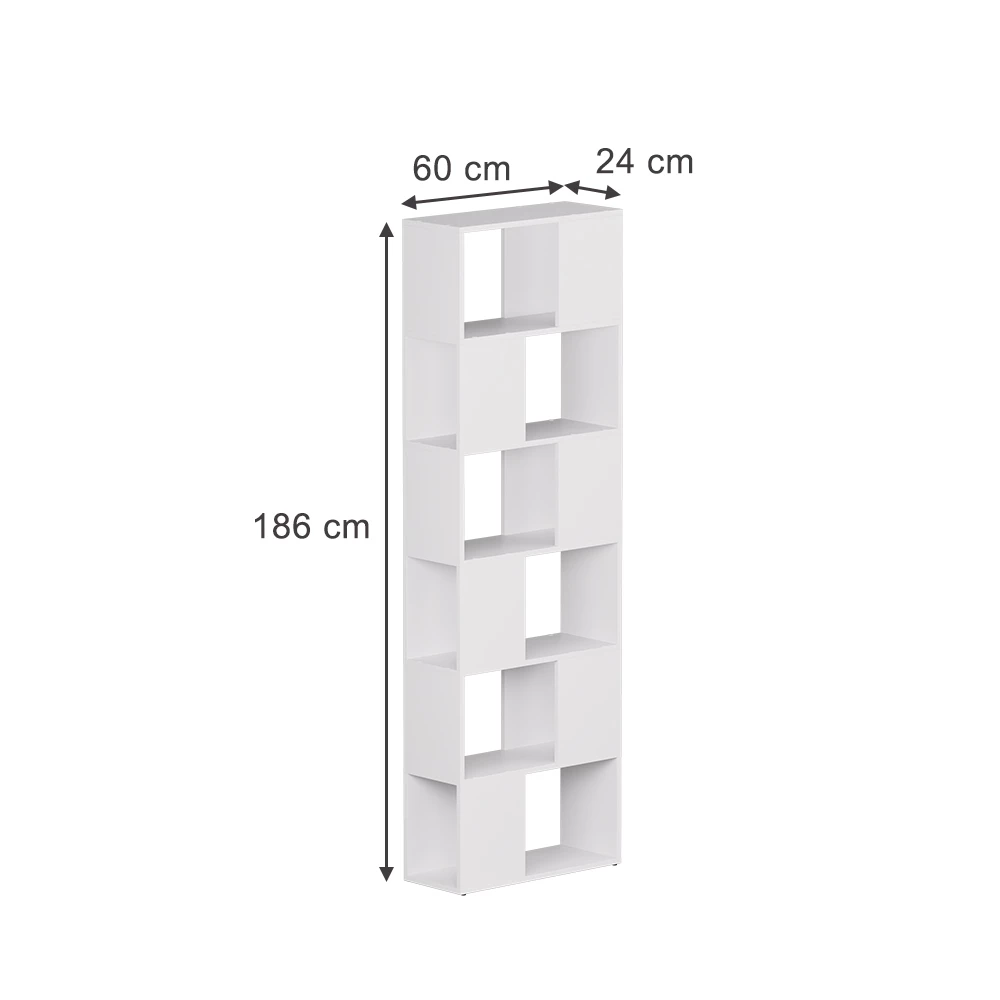 Séparation de pièce en Blanc sur fond blanc