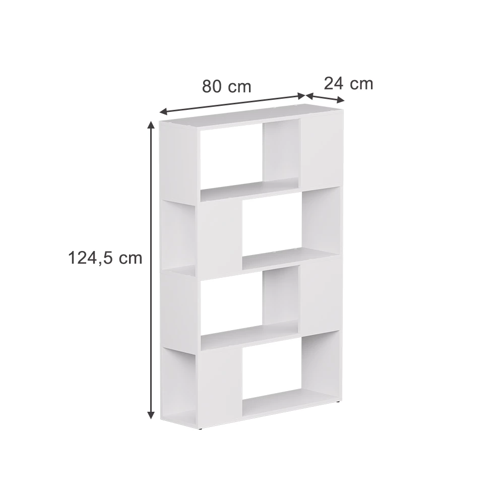 Séparation de pièce en Blanc sur fond blanc