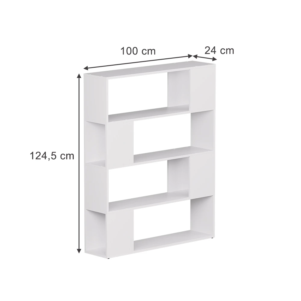 Séparation de pièce en Blanc sur fond blanc