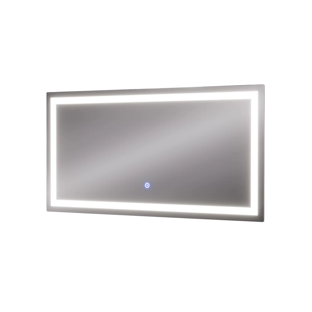 Specchio bagno in Vetro su sfondo bianco