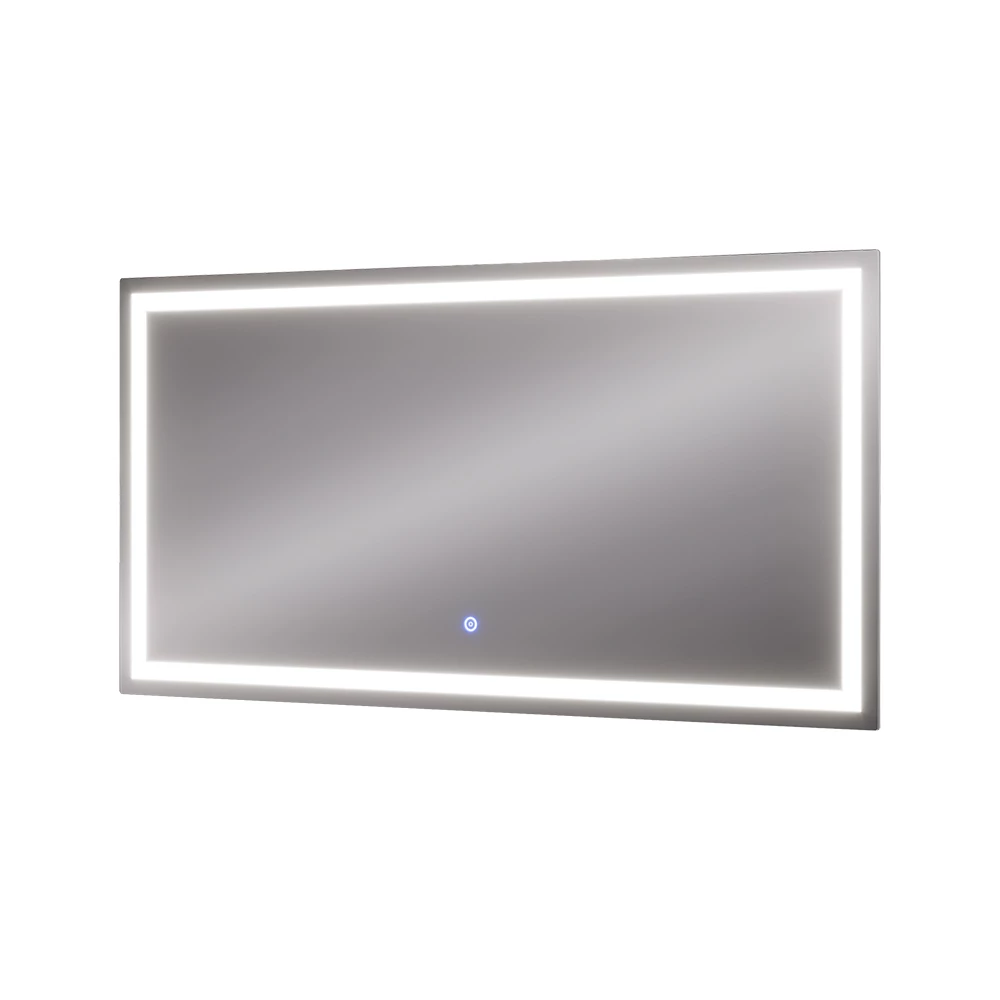 Specchio bagno in Vetro su sfondo bianco