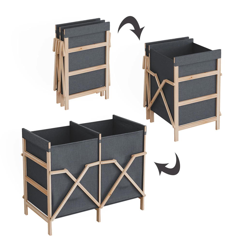 Close-up van Badkamerkast in Grijs, met ontwerp- en oppervlakte-details