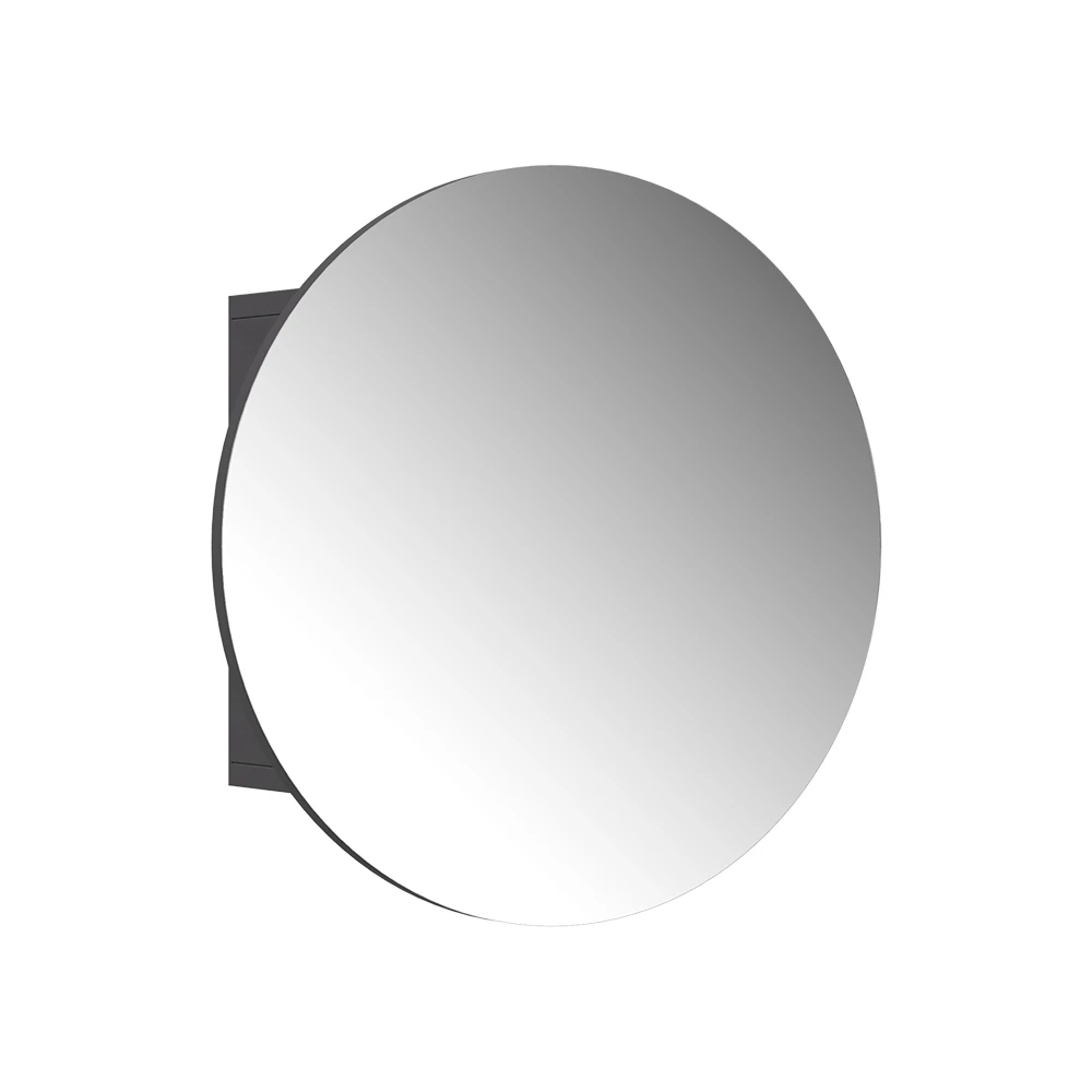 Specchio contenitore bagno in Antracite su sfondo bianco