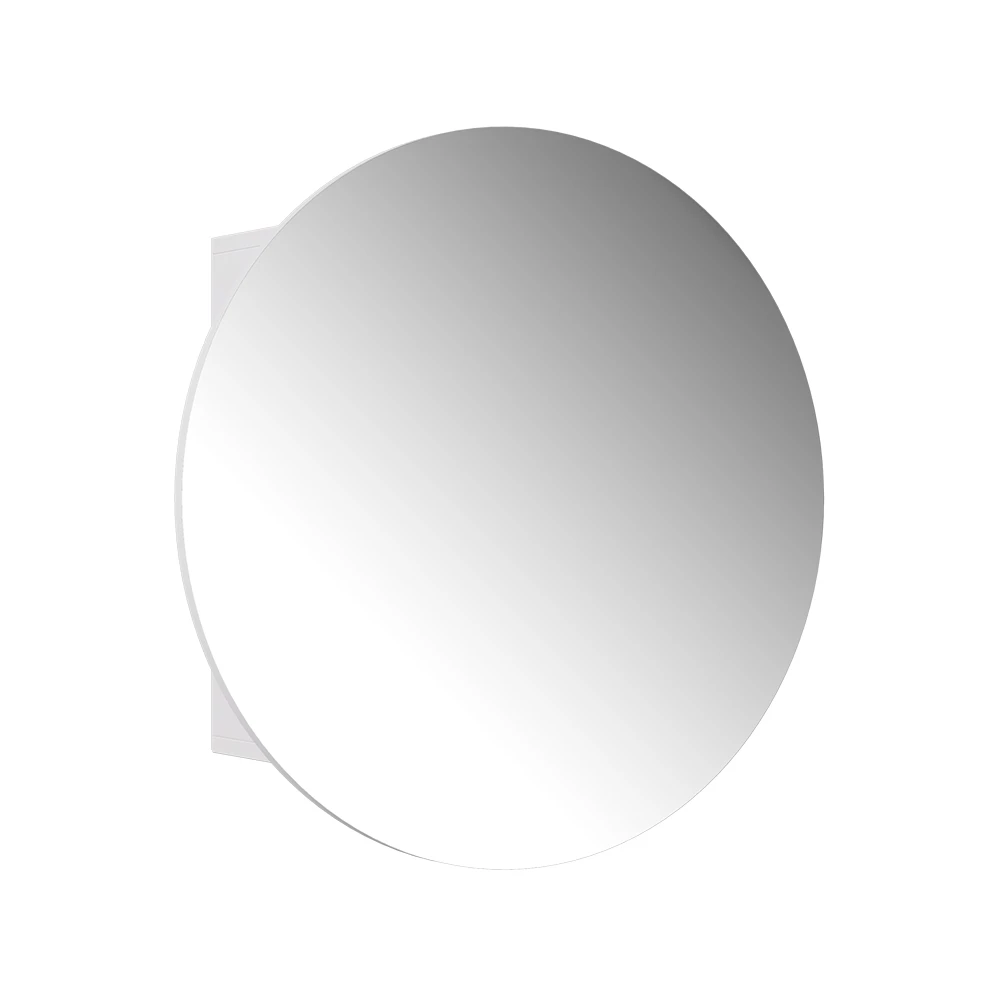 Badspiegelschrank in Weiß auf weißem Hintergrund