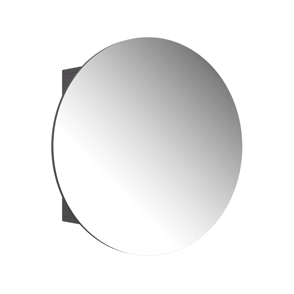 Specchio contenitore bagno in Antracite su sfondo bianco