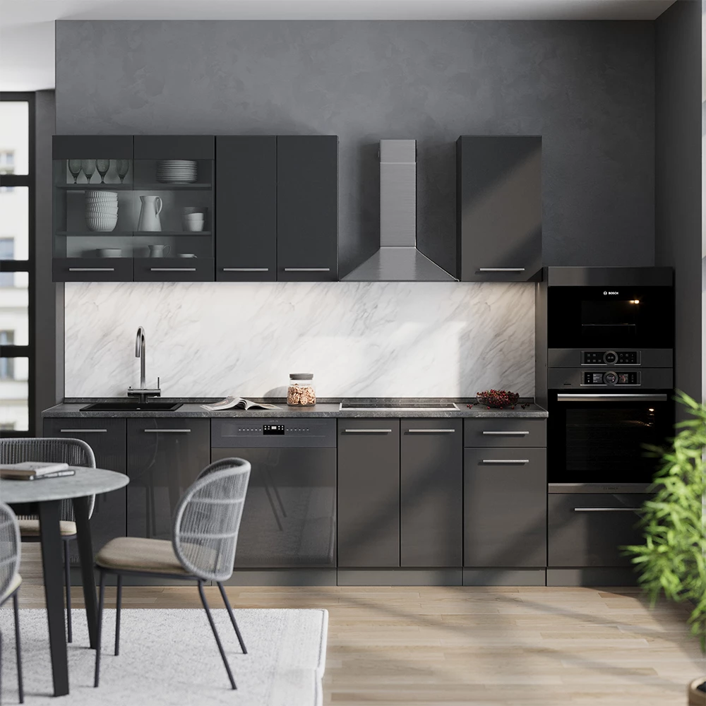 Keukenonderkast R-Line Zwart hoogglans 40 cm , WB Antraciet Vicco | Zwart hoogglans | Onderkast 40 cm, WB antraciet | 406673138596606 Keukenonderkast R-Line Zwart hoogglans 40 cm , WB Antraciet Vicco | Zwart hoogglans | Onderkast 40 cm, WB antraciet | 406673138596606