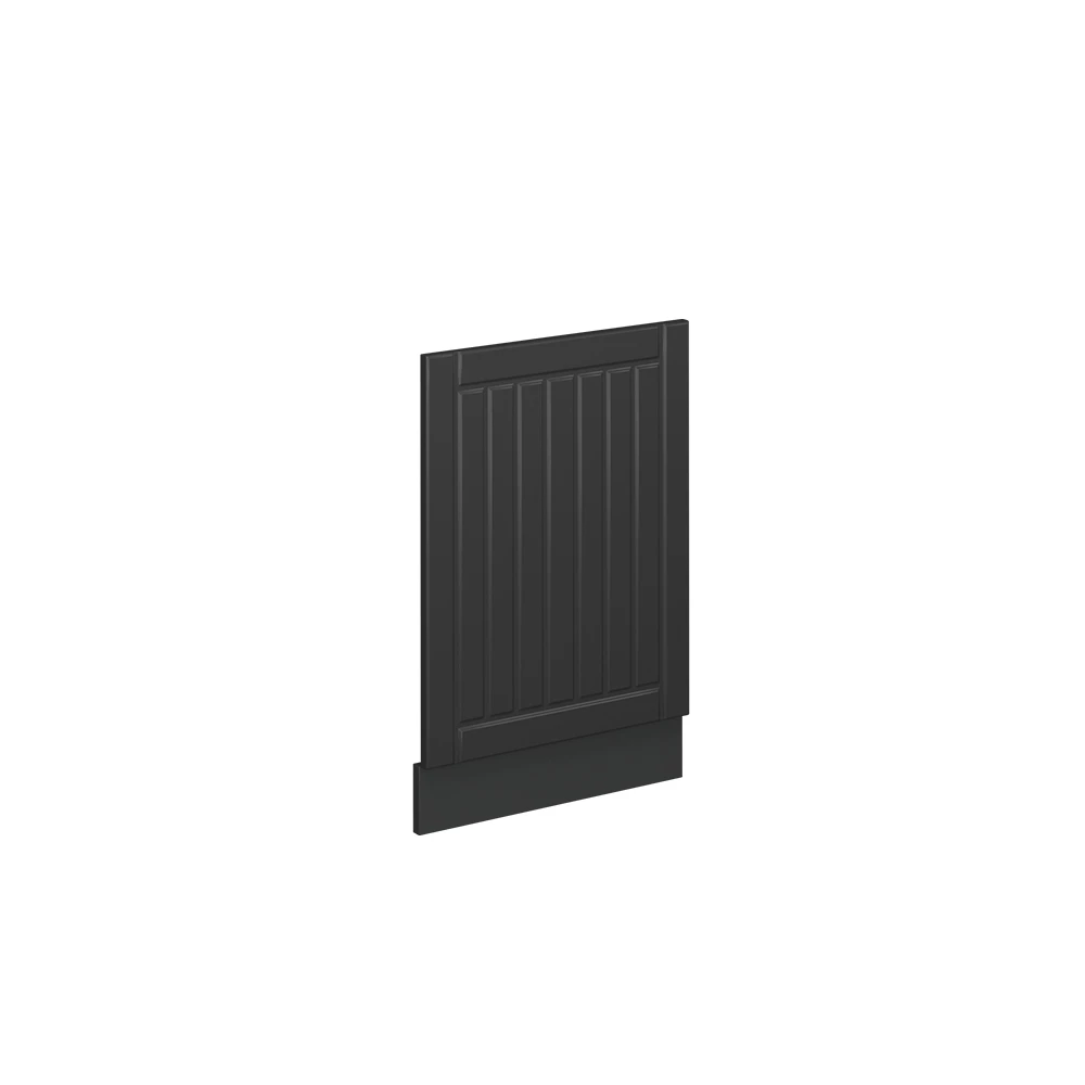 Façade en Gris foncé sur fond blanc