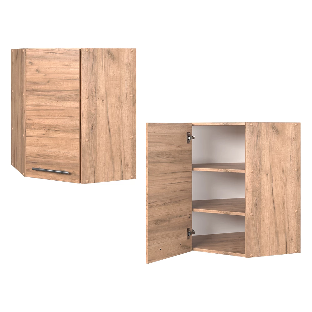 Hoek hangkast Fame-Line Krachtige eik goud 57 cm Vicco