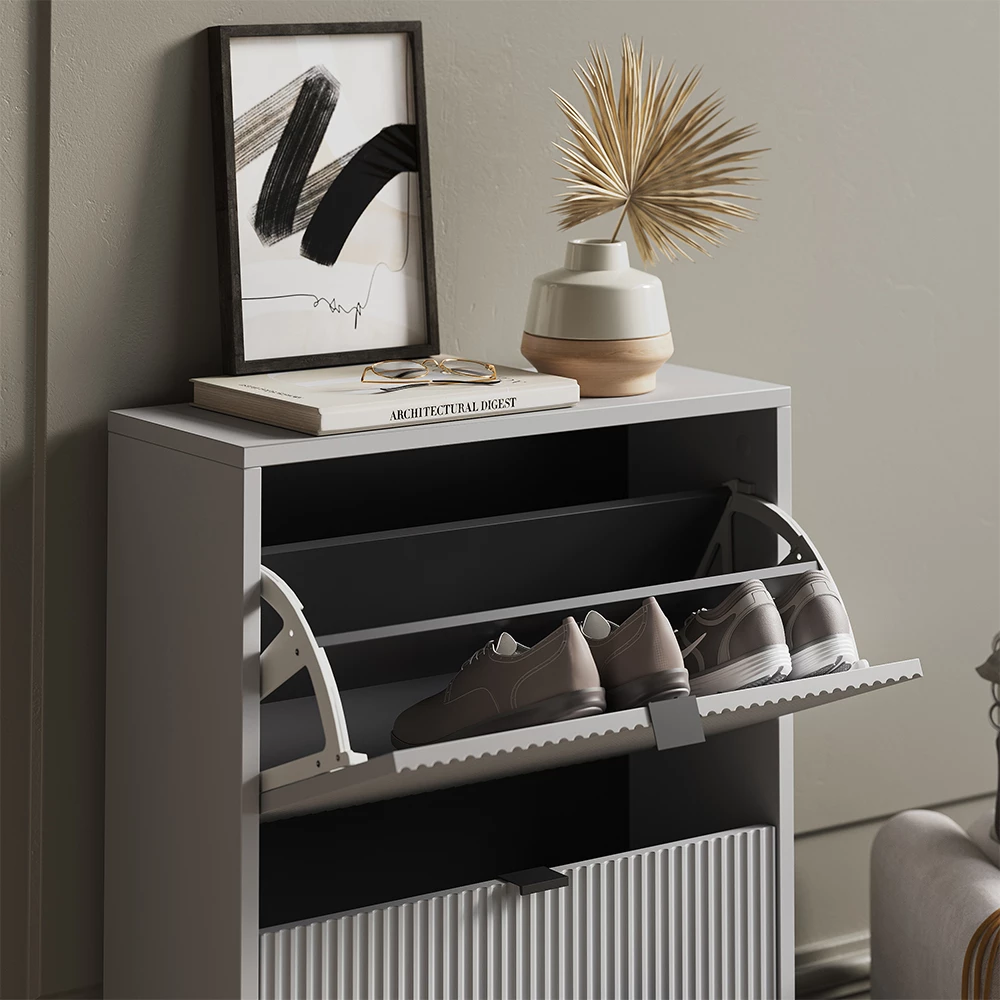 Nærbillede af Skotipper i farven Grå, der viser struktur/detaljer