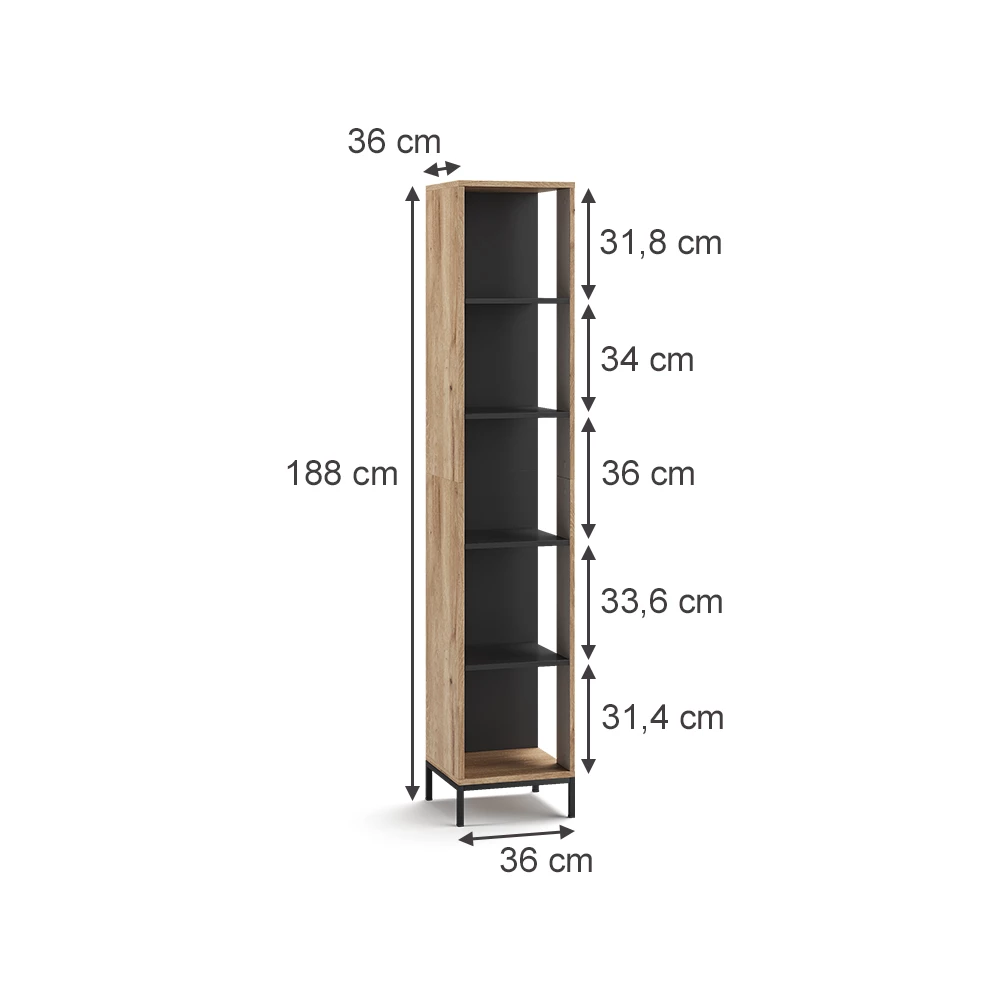 Kirjahylly in Viikinki tammi on white background