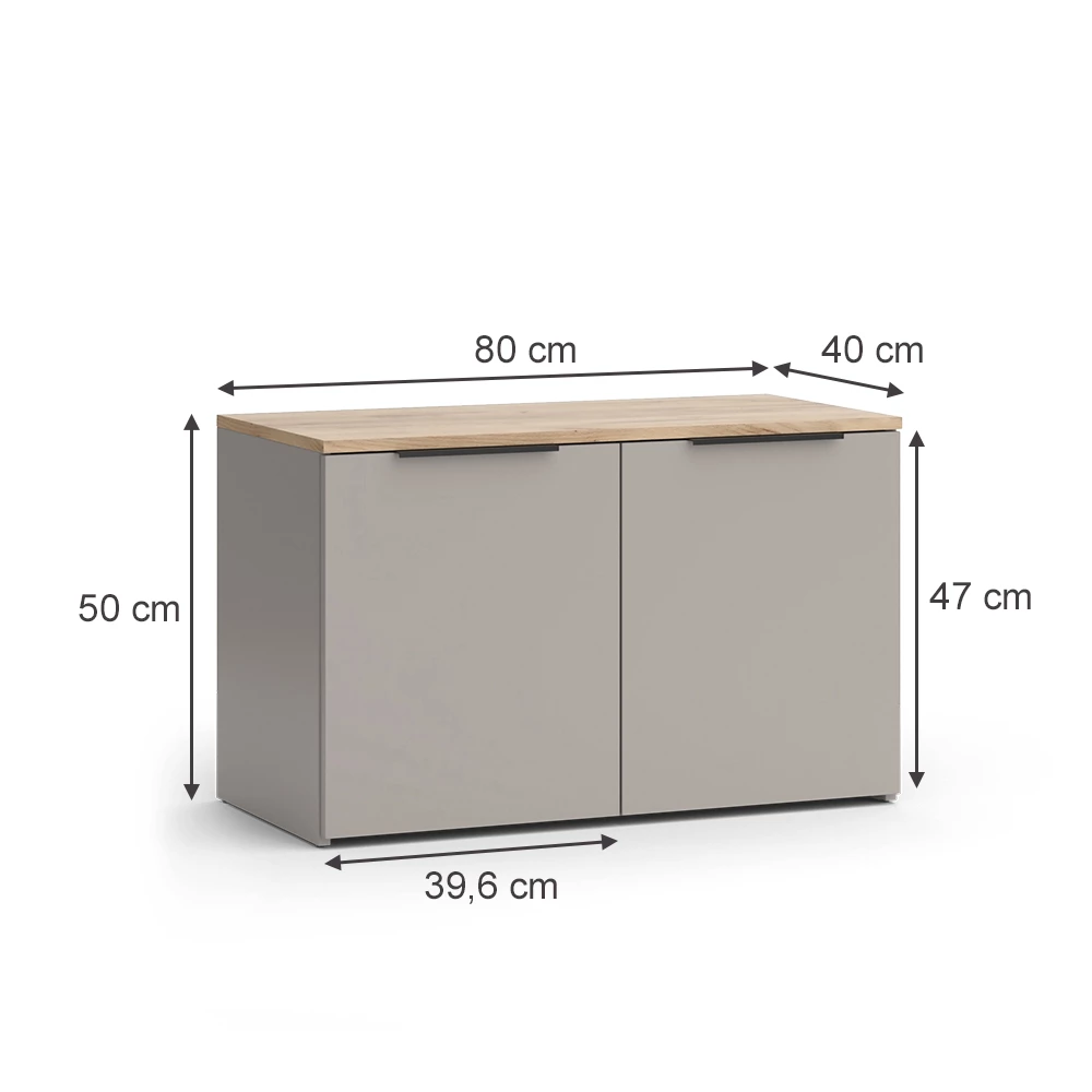 Living wall in Greige on white background