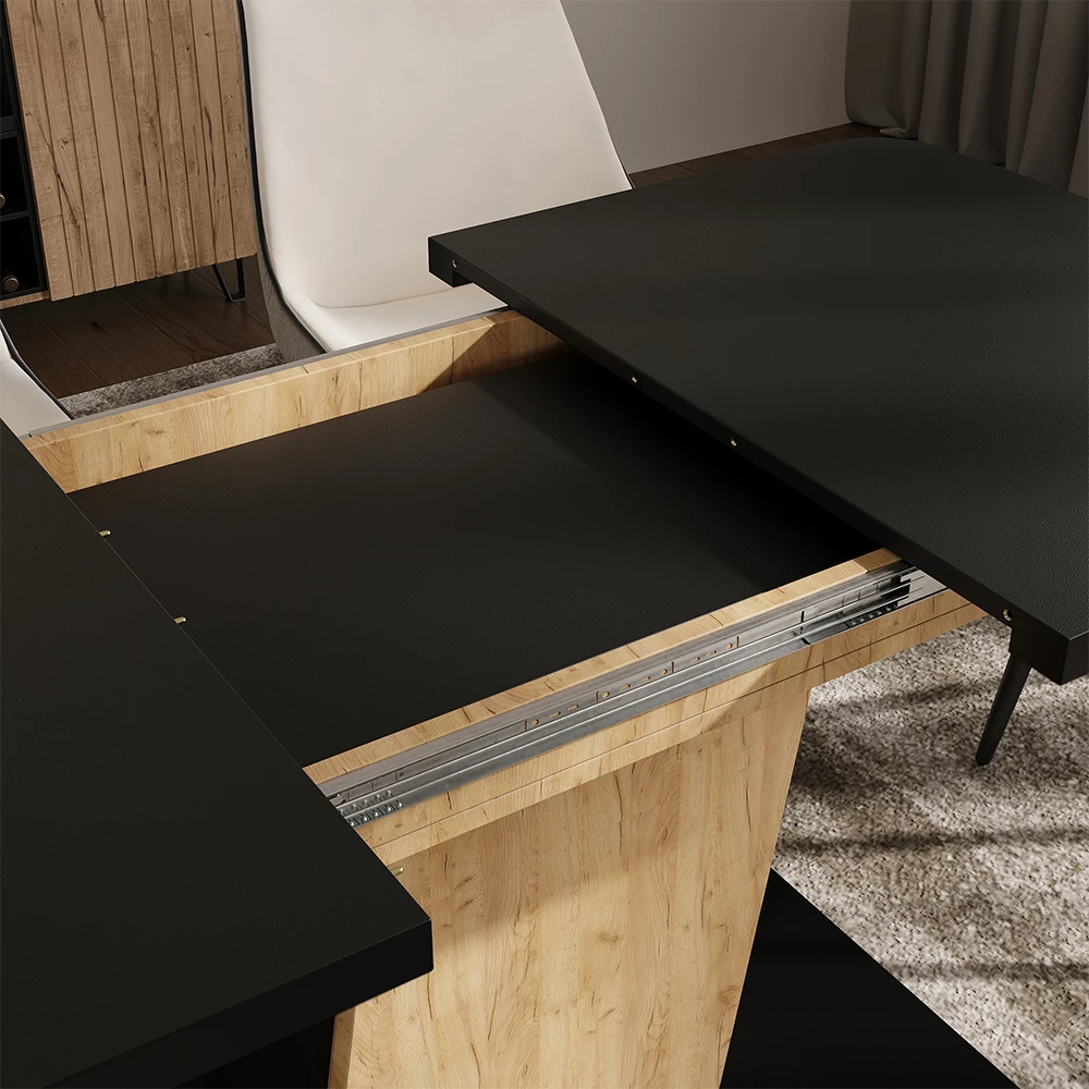 Esstisch 120 Ausziehbar Vicco Esstisch Fenaro 120cm Produktbild-Vorschau 2