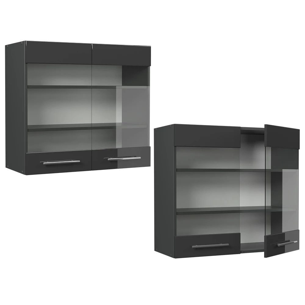 Koop Vicco Wandkast Klein Wit/Hoogglans 60cm