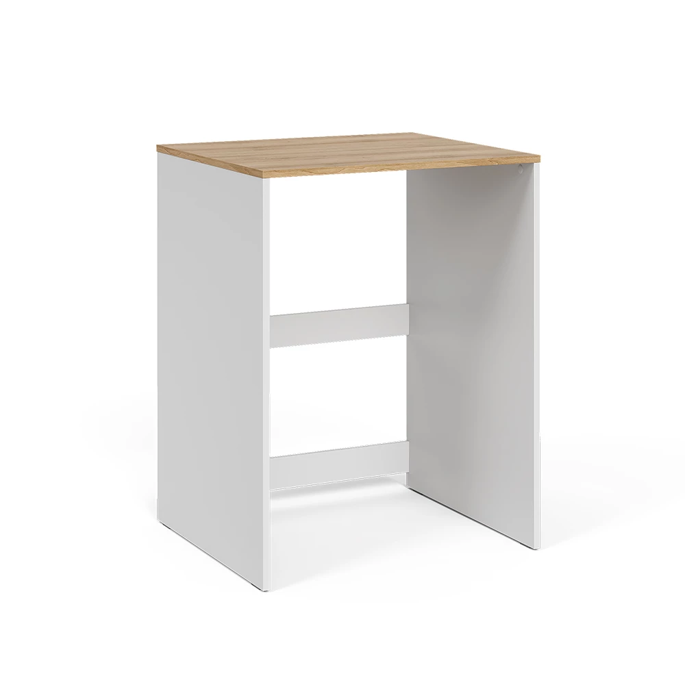 Mobile lavatrice in Bianco/Artisan su sfondo bianco