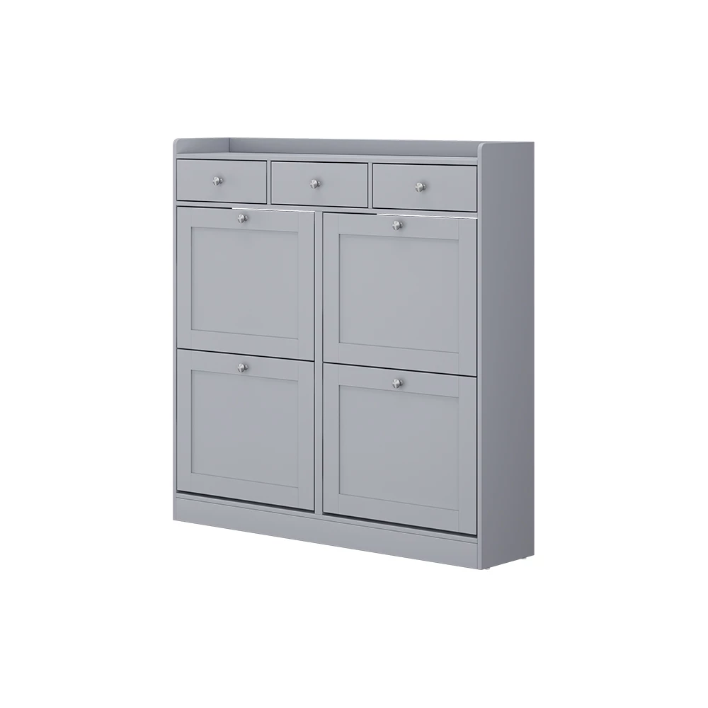 Skotipper i farven Grå på hvid baggrund