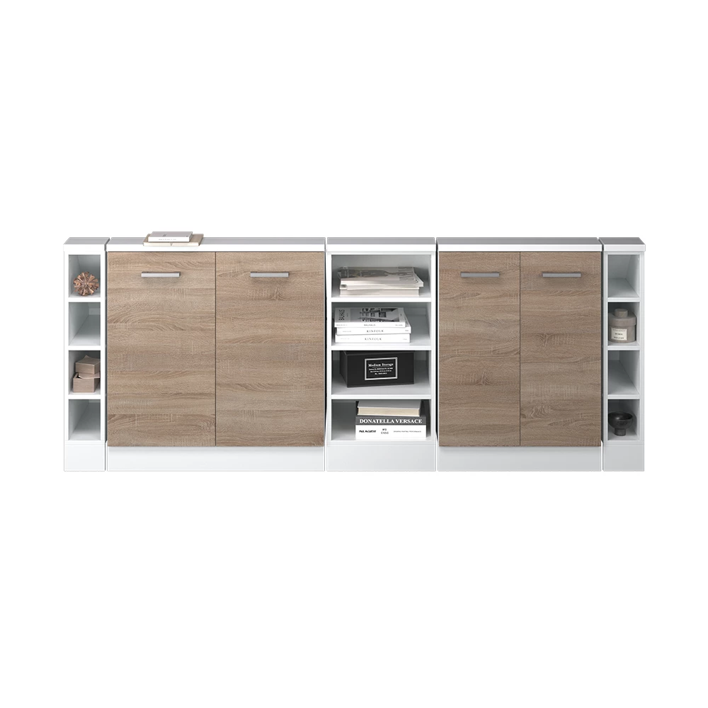 Keukenkast voor schuine wand R-Line Sonoma 210 cm Set van 5 Vicco