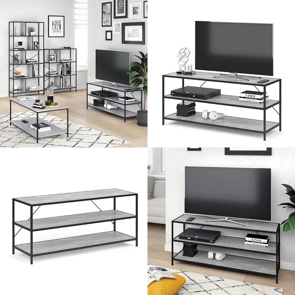 Lowboard Fyrk Beton 120 x 53 cm livinity®