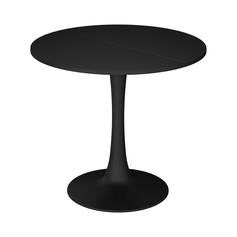 Matbord in Svart on white background