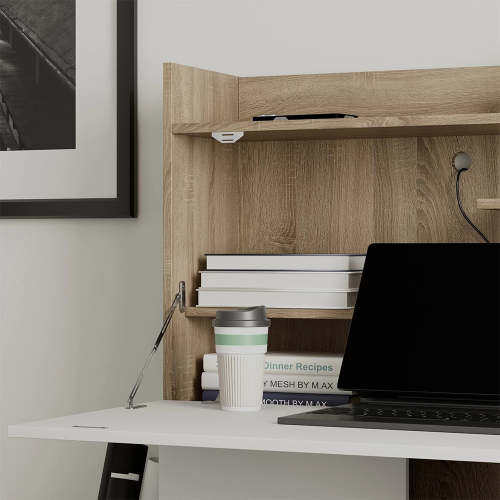 Primer plano de Escritorio secretario en Sonoma, mostrando textura/detalles