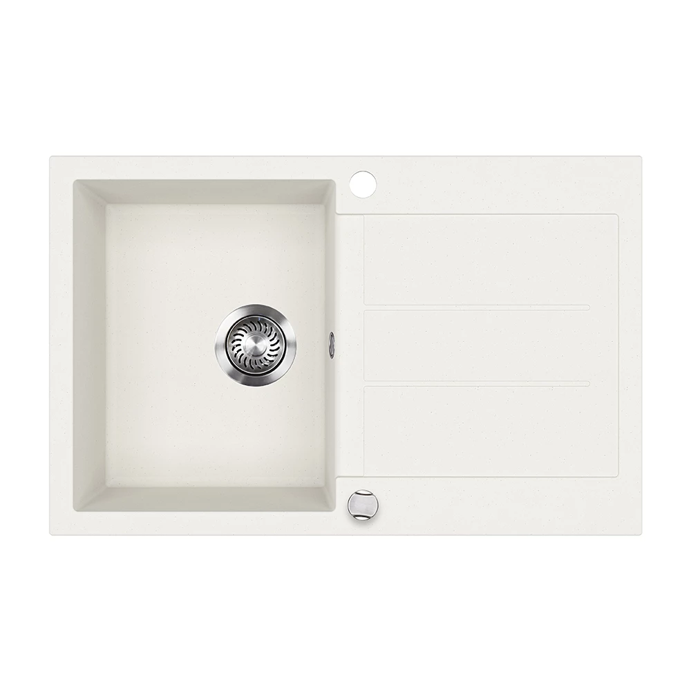 Sink in White on white background