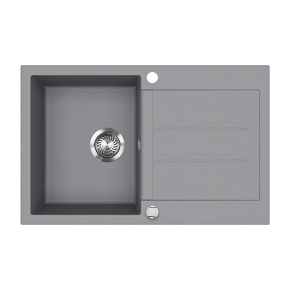 Sink in Grey on white background