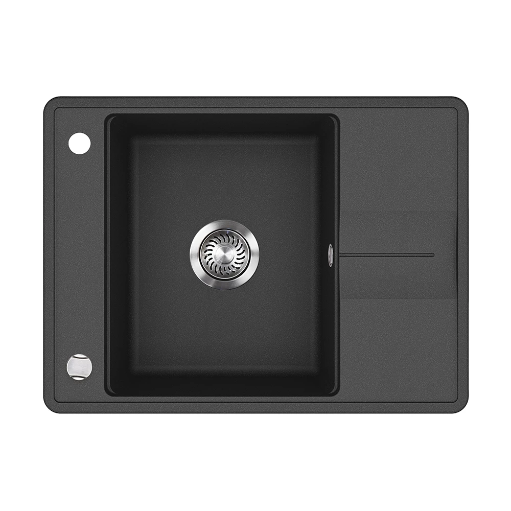 Sink in Black on white background