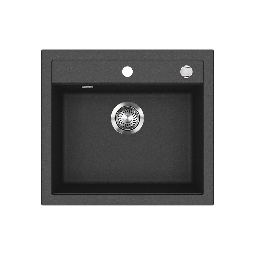 Sink in Black on white background