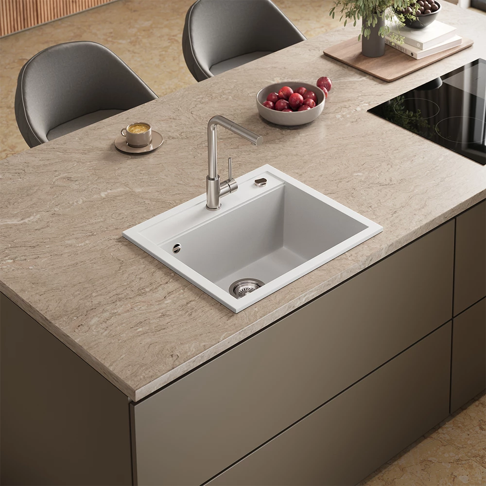 Lavello Paris Bianco 57 x 51 cm Bergström