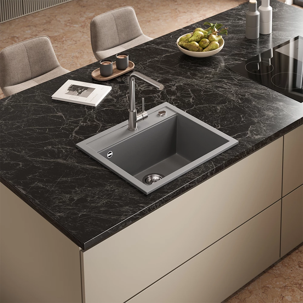 Lavello Paris Grigio 57 x 51 cm Bergström