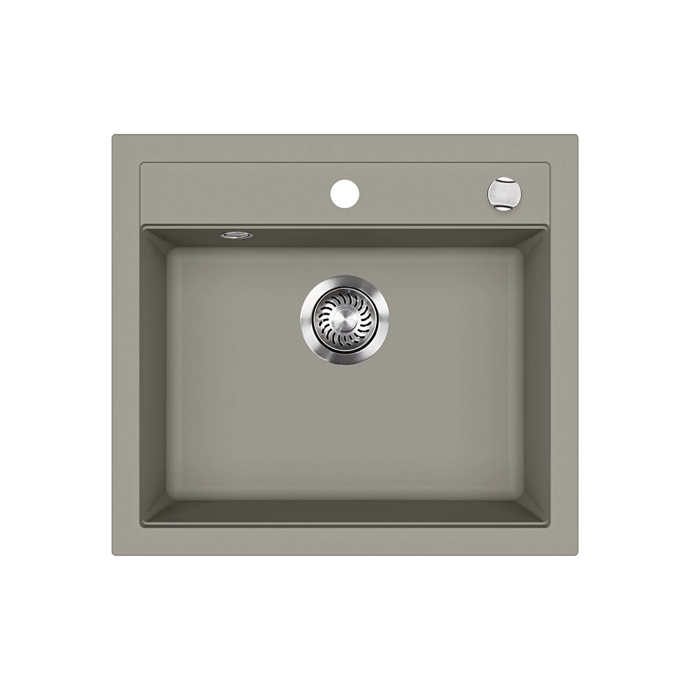 Spoelbak in Beton op een witte achtergrond