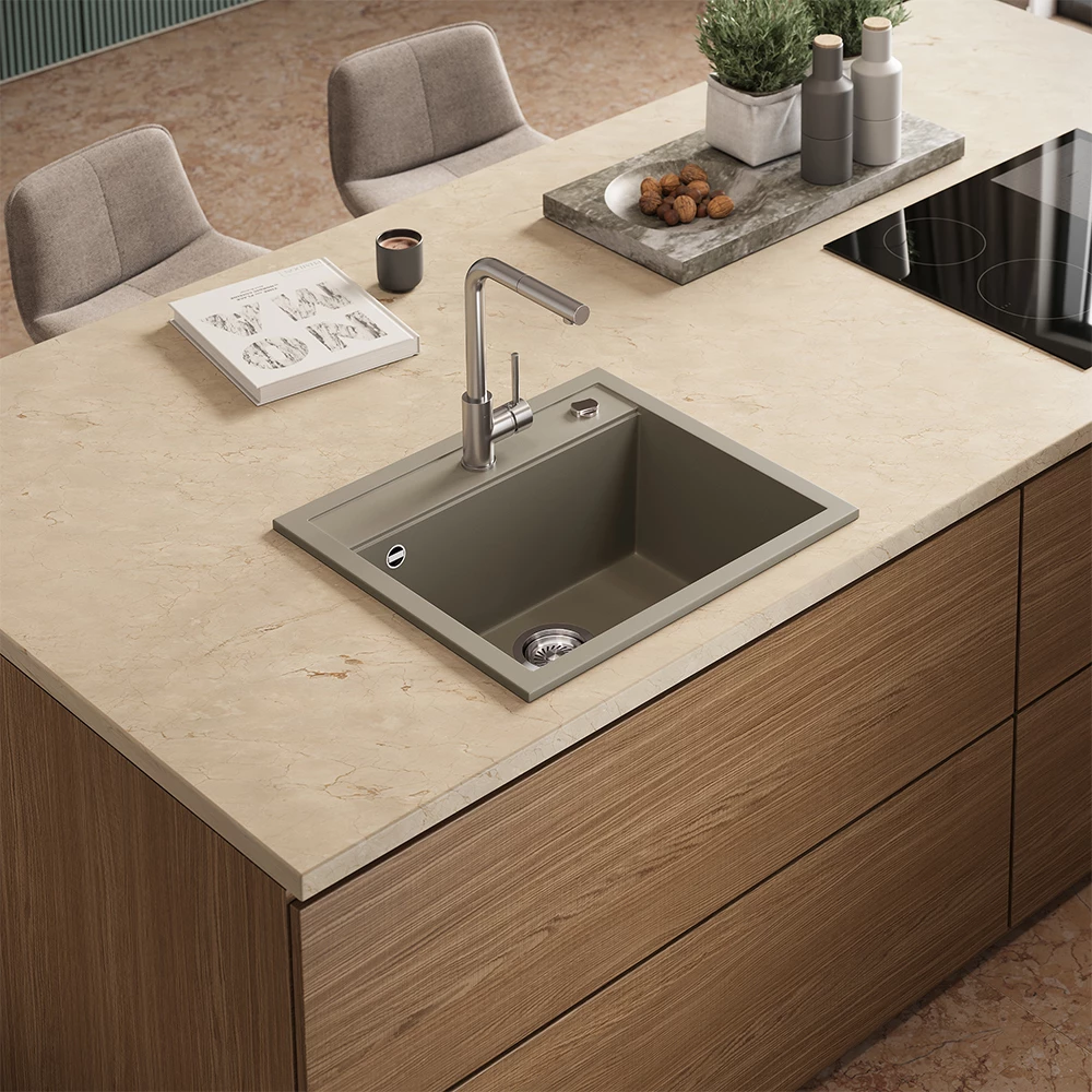 Lavello Paris Calcestruzzo 57 x 51 cm Bergström