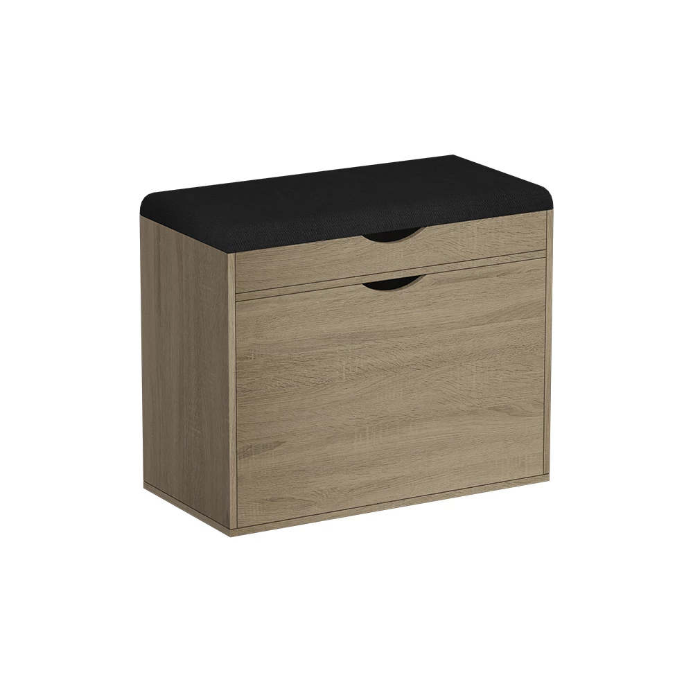 Skobänk in Sonoma on white background